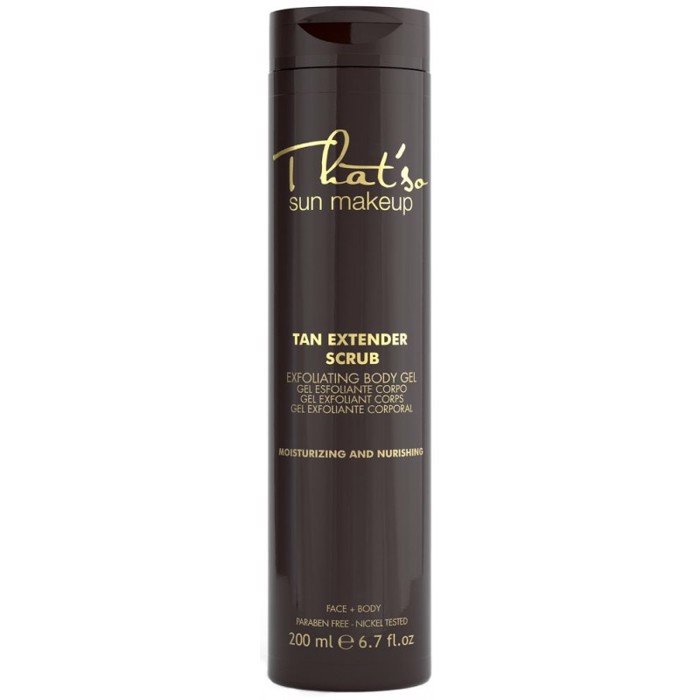 That'so Tan Extender Scrub Apolepistiko Tzel Mavrismatos 200ml 