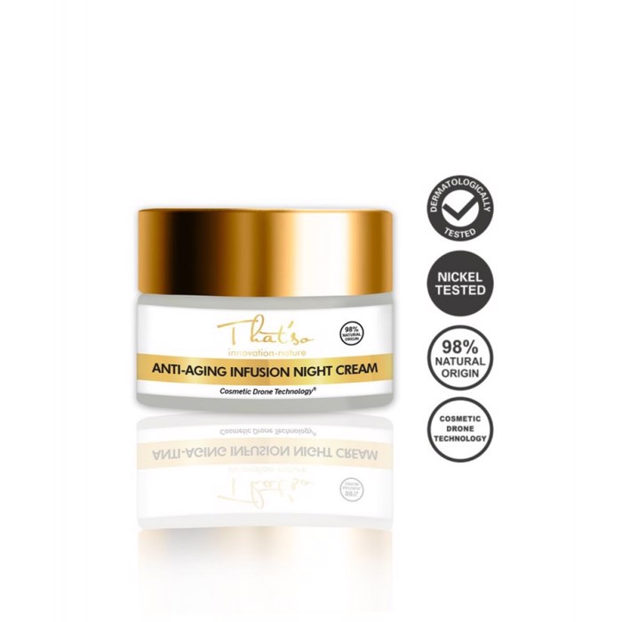 That'so Innovation Nature Anti-Aging Night Cream Antigrantiki Krema Nuktos 50ml 