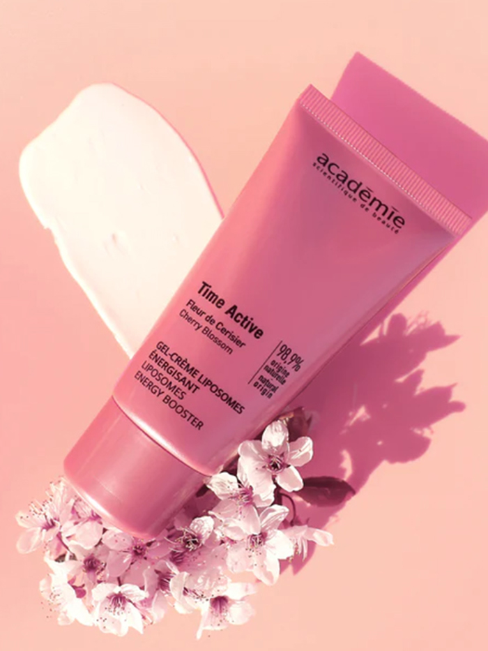 Academie Time Active 30+ Gel-Creme Liposomes Energisant Enudatiki krema ga to derma pou emfanizei ta prota simadia gransis 50ml