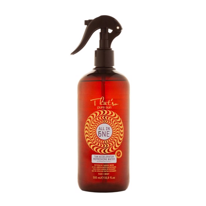 That'so All In One Tan Accelerator Refreshing Water Enisxutiko Mavrismatos 500ml