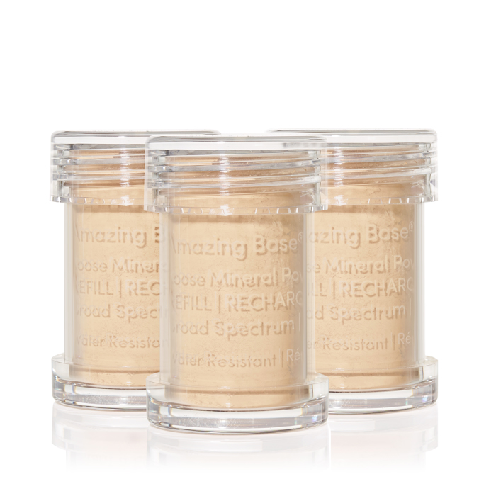 jane iredale -The Skincare Makeup Glow Amazing Base® Loose Mineral Powder SPF Antallaktikes kapsoules (3) Golden Glow