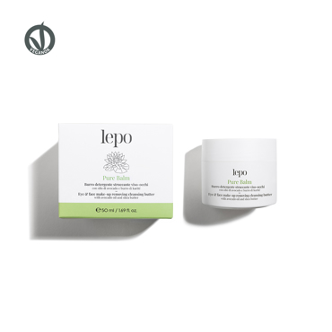 Lepo Pure Balm Cleansing Butter Βάλσαμο Καθαρισμού Προσώπου Ματιών με Βουτυρώδη Υφή (Αφαιρεί και Αδιάβροχο Μακιγιάζ) 50ml