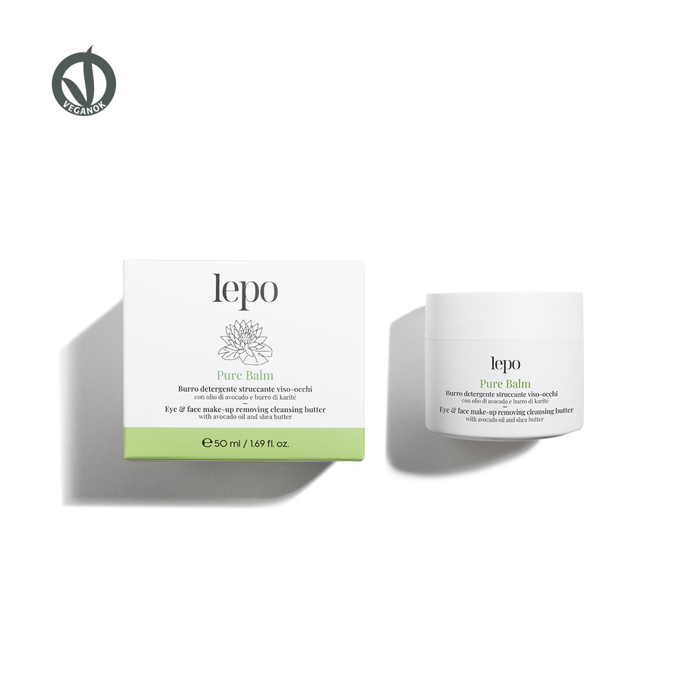 Lepo Pure Balm Cleansing Butter Βάλσαμο Καθαρισμού Προσώπου Ματιών με Βουτυρώδη Υφή (Αφαιρεί και Αδιάβροχο Μακιγιάζ) 50ml