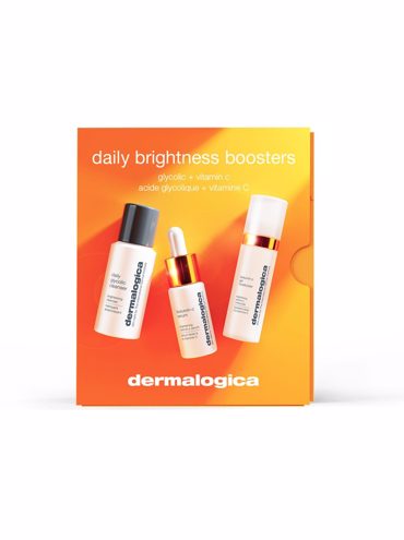 Dermalogica Daily Brightness Boosters Πακέτο Περιποίησης Προσώπου από τη Σειρά Biolumin-C για Λαμπερή Επιδερμίδα (3 ΠροΪόντα) - Daily Glycolic Cleanser 30ml + Biolumin-C Serum 10ml + Biolumin-C Gel Moisturizer 15ml