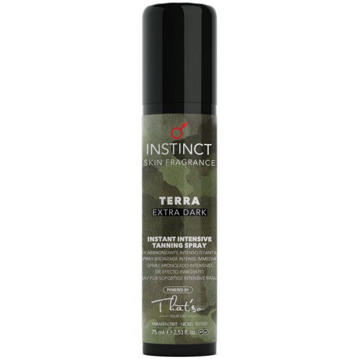 That'so Instinct Skin Fragranze Terra Extra Dark Enudatiko Sprei Mavrismatos 75ml 