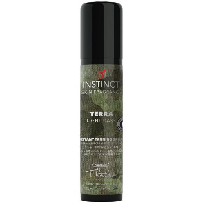 That'so Instinct Skin Fragranze Terra Light Dark Enudatiko Sprei Mavrismatos 75ml 