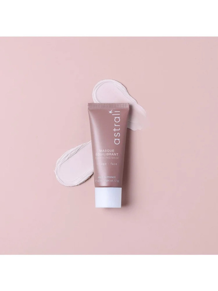 astrali Balancing Mask Katharistiki Katapraϋntiki kai Enudatiki Maska Prosopou - Idaniki ga Miktes eos Lipares Epidermides pou Xreiazontai Katharismo xoris Afudatosi 40ml