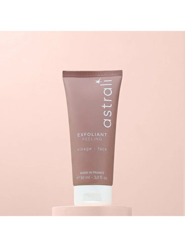 astrali Peeling Καταπραϋντικό Απαλό Αναζωογονητικό Απολεπιστικό Προσώπου με Κόκκους για Απαλή Λαμπερή Επιδερμίδα 90ml