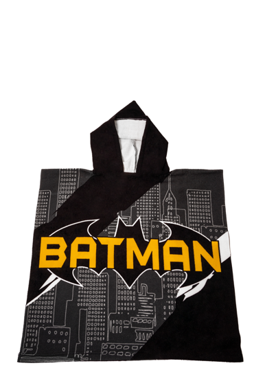   Μπουρνουζι ποντζο με κουκουλα -    Μπατμαν Batman  55x110