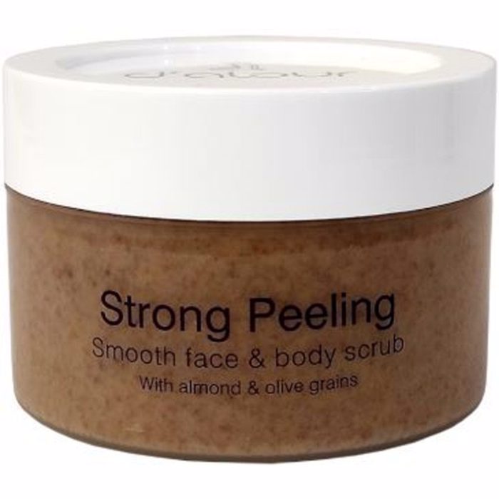 d’alour Strong Peeling Ipia Apolepistiki Krema me Fusikous Kokkous Amugalou kai Elias 50 ml