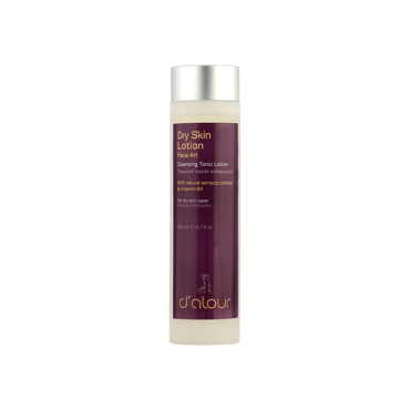 d'alour Dry Skin Lotion Τονωτική Λοσιόν Καθαρισμού για Ξηρές Επιδερμίδες (Προτείνεται ως Step 2) 200ml