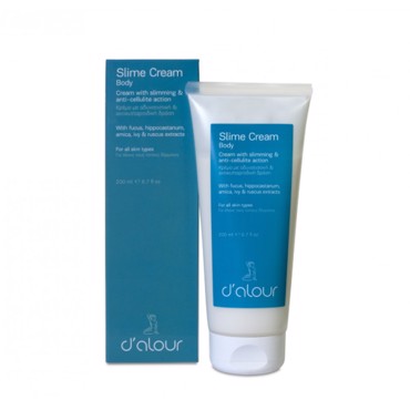 d’alour Slime Cream Κρέμα Σώματος με Αδυνατιστική  Αντικυτταριτιδική Δράση 200ml