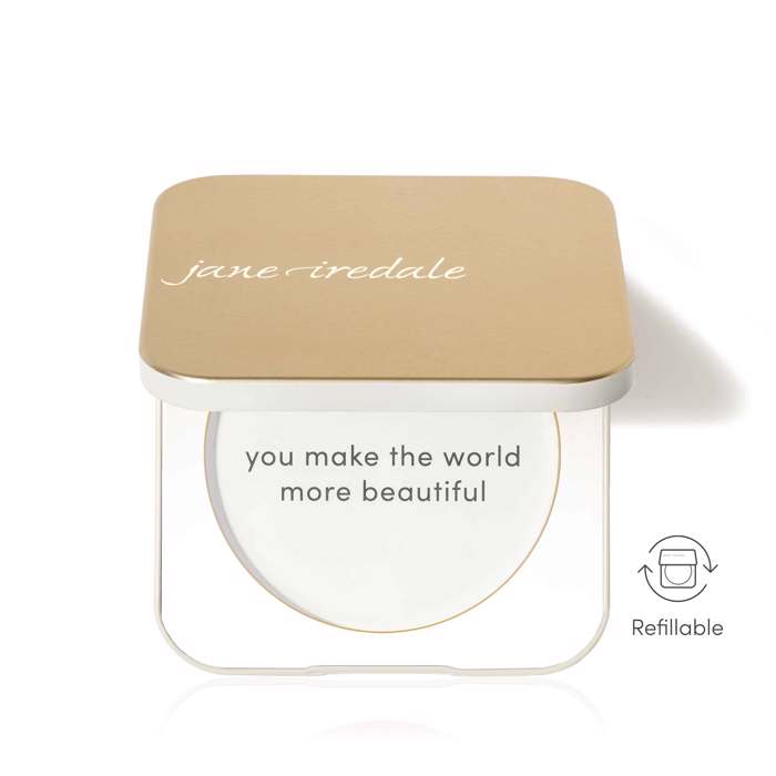 jane iredale -The Skincare Makeup Gold Dust Refillable Compact Epanagmizomeni Thiki