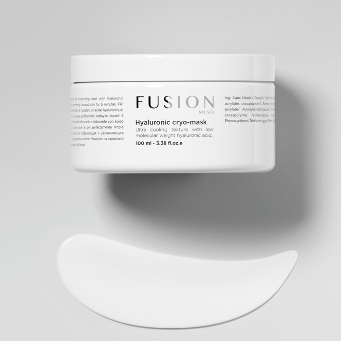 Fusion Hyaluronic Cryo-Mask Enudatiki Kai Antigrantiki Maska Prosopou 100 ml / 3.38 fl.oz