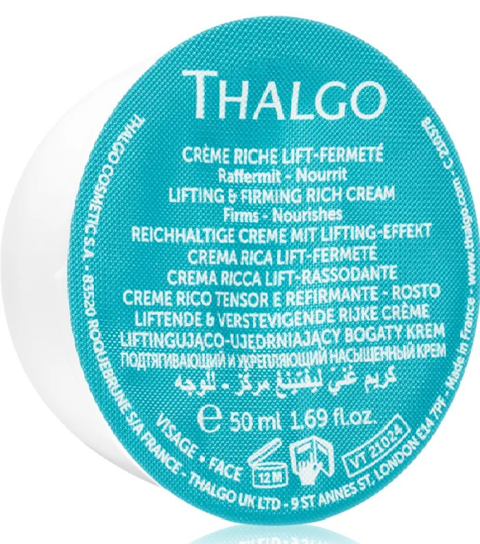 Thalgo Lifting & Firming Rich Cream Refil Plousia Krema Me Liftingg Apotelesmata 50ml