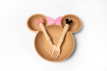 Icon Beauty kid -Σετ Παιδικά Επιτραπέζια Σκεύη Μίνι Πορτοκαλί 