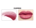 the Balm Meet Matt(e) Hughes Long-Lasting Liquid Lipstick - Charming Anexitilo ugo Kragon Makras Diarkeias 7,4ml