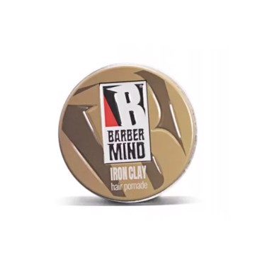 Barber Mind Iron Clay Hair Pomade Strong Hold Matt Effect 100ml Barber Mind Iron Clay Hair Pomade Strong Hold Matt Effect 100ml