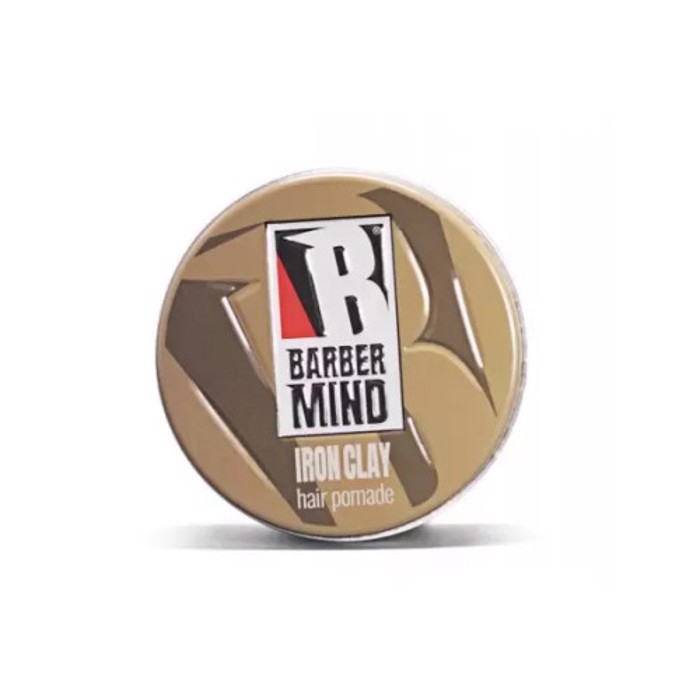Barber Mind Iron Clay Hair Pomade Strong Hold Matt Effect 100ml