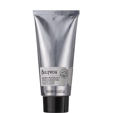 Bullfrog Shaving Cream Secret Potion No1 Nomad Edition 100ml (κρέμα ξυρίσματος σωληνάριο)