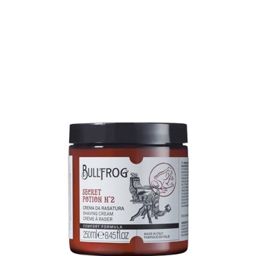 Bullfrog Shaving Cream Secret Potion No2 Nomad Edition 250ml (κρέμα ξυρίσματος βάζο)