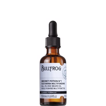 Bullfrog All in One Beard Oil Secret Potion No1 50ml (λάδι περιποίησης γενειάδας)