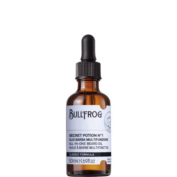 Bullfrog All in One Beard Oil Secret Potion No1 50ml (ladi peripoiisis gneiadas)