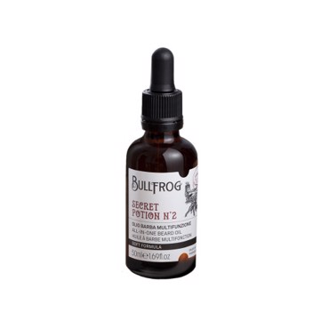 Bullfrog All in One Beard Oil Secret Potion No2 50ml (λάδι περιποίησης γενειάδας)