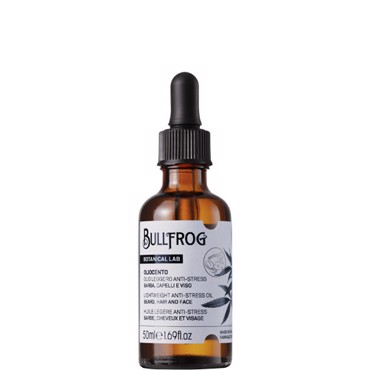 Bullfrog - Botanical Lab Oliocento light weight anti-stress oil for beard, hair and face 50ml (ενυδατικό λάδι για γένεια,μαλλιά πρόσωπο)