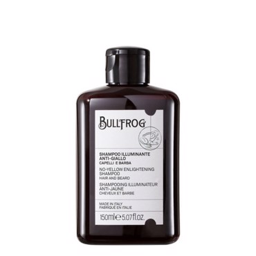 Bullfrog No Yellow Enlightening Shampoo (σαμπουάν ενάντια στο κιτρίνισμα των μαλλιών)