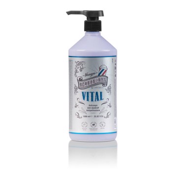 Beardburys - Vital Anti-Dandruff Shampoo 1000ml (Σαμπουάν κατά της πιτυρίδας , σε επαγγελματική συσκευασία)