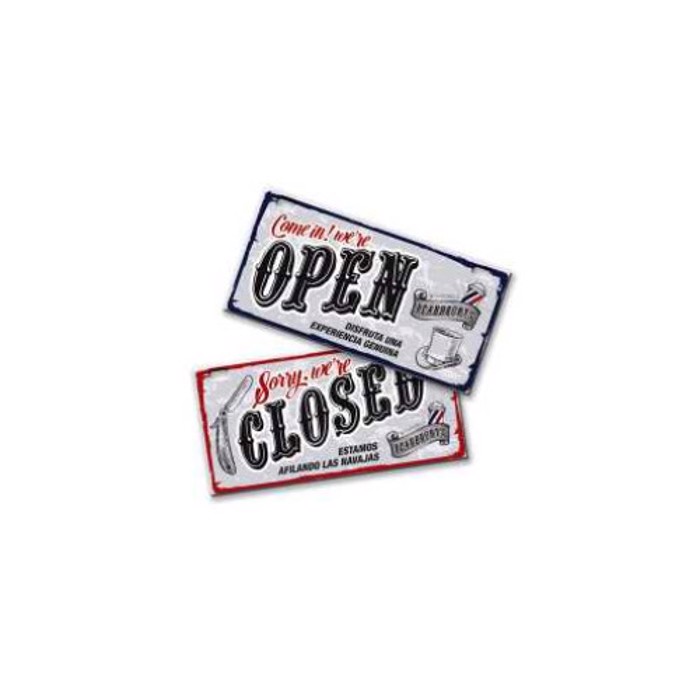 Beardburys – Plate OPEN / CLOSE