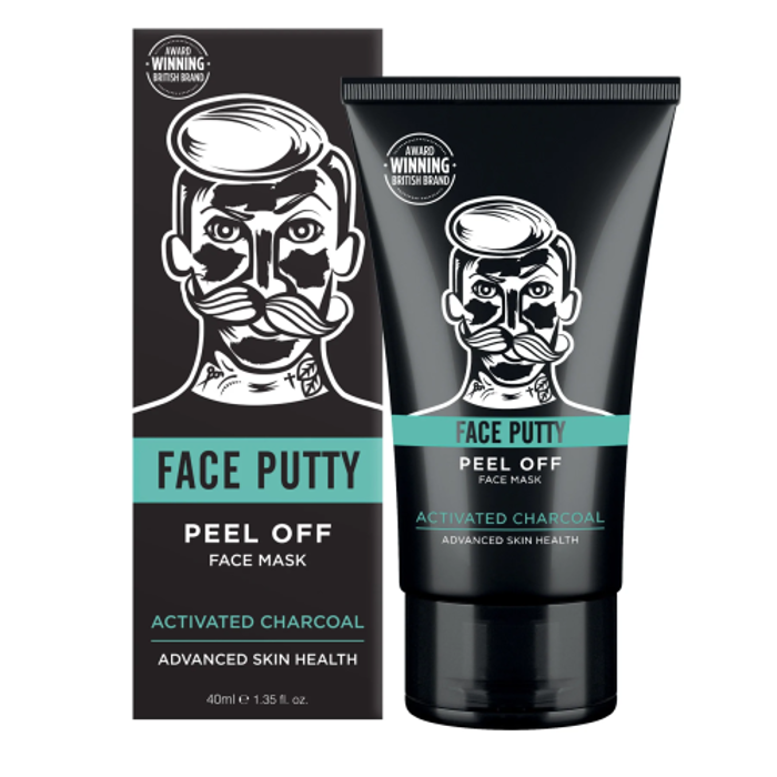 Barber Pro Face Putty Black Peel-Off Mask (40ml tube)