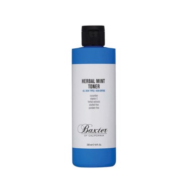 Baxter of California herbal mint toner 236ml (all skin types)
