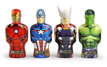 AVENGERS BUBBLE BATH & SHAMPOO 350ml