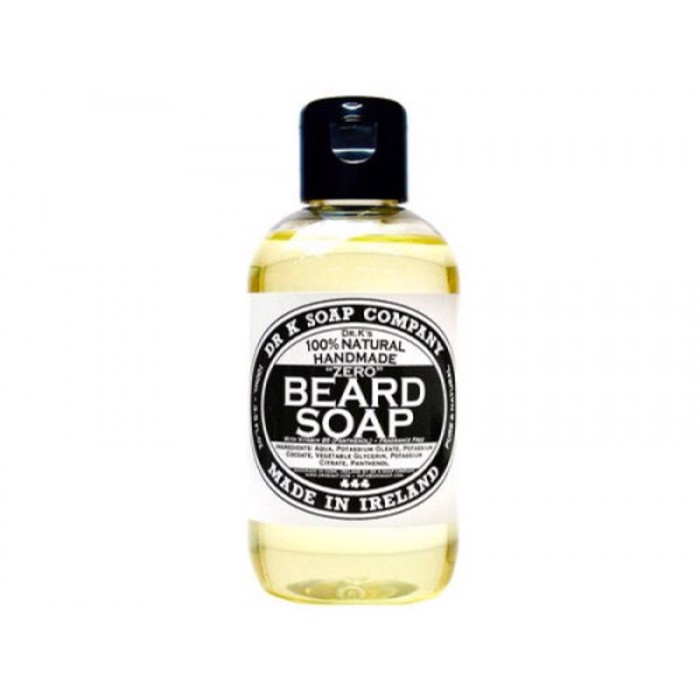 Dr K Soap Beard Soap ”zero” with Vit B5 & fragrance free 100ml