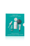 Dermalogica Clear And Brighten Kit Paketo Peripoiisis Prosopou (3 Proϊonta) - Meionei tin Emfanisi ton Akneϊkon Blabon kai ti Gransi tou Dermatos  - Daily Microfoliant 13 g  AGE Bright Clearing Serum 10 ml  Clearing Skin Wash 50 ml 