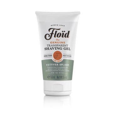 Floid Vetyver Splash Transparent Shaving Gel 150ml (Διάφανο gel ξυρίσματος)