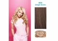 Hairdo 58cm Wavy Clip-in Extensions - R830 Ginger Brown (kastano-xalkino)