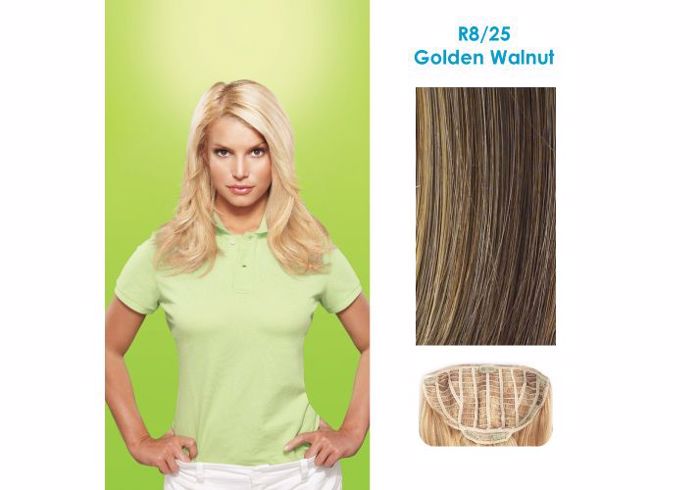 Hairdo 48cm Layered Clip-In Extensions - R8/25 Golden Walnut (kastano/xantho)