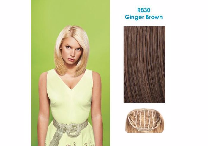 Hairdo 25cm Straight Clip-in Extensions - R830 Ginger Brown (kastano-xalkino)