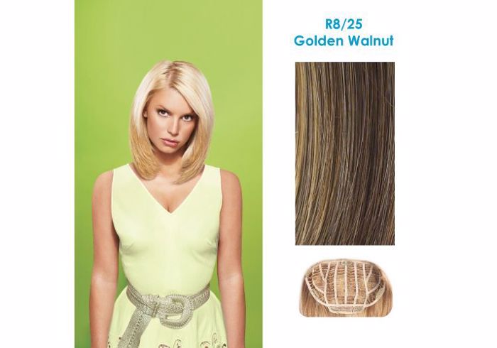 Hairdo 25cm Straight Clip-in Extensions - R8/25 Golden Walnut (kastano/xantho)