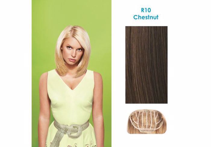 Hairdo 25cm Straight Clip-in Extensions - R10 Chestnut (kastano)