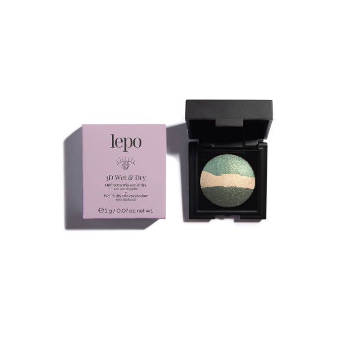 Lepo 3D WET & DRY Tripli Skia me Elaio Jojoba - Prasino 2g