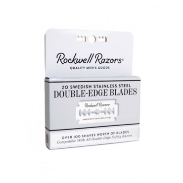 Rockwell Razors – 20pcs pack of double edge razor blades (ξυραφάκια) Rockwell Razors – 20pcs pack of double edge razor blades (ξυραφάκια)