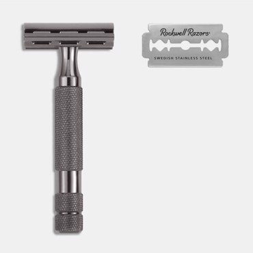 Rockwell Razors – 2C gunmetal chrome plated , full metal construction Rockwell Razors – 2C gunmetal chrome plated , full metal construction