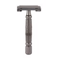 Rockwell Razors – R1 Rookie razor,gun metal chrome plated (butterfly)