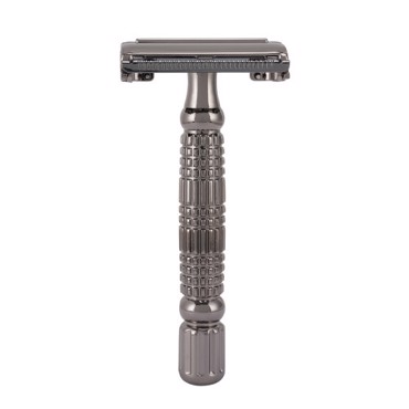 Rockwell Razors – R1 Rookie razor,gun metal chrome plated (butterfly) Rockwell Razors – R1 Rookie razor,gun metal chrome plated (butterfly)