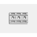 Rockwell Razors – Razor Base Plate 1-3 White Chrome C