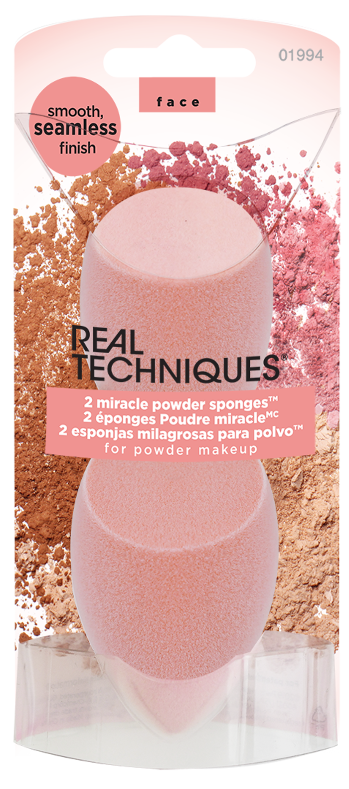 Real Techniques Miracle Powder Sponge Due